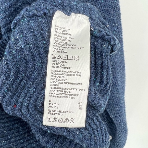 Tommy Bahama Quarter Zip Pullover Sweater Cashmere Cotton‎ Blend Size XL - Picture 11 of 11